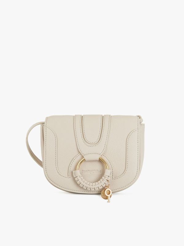 Mini Bolsos Mujer Chloé Hana Beige Suede EYVR31246